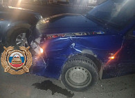 Женщина попала в больницу после ДТП с участием молодых водителей